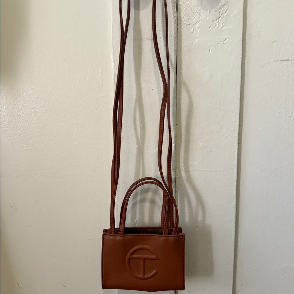 Telfar Tan Small Shopping Bag